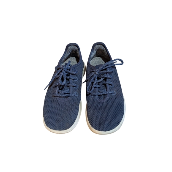 ALLBIRDS Women's Tree Runners Marine Blue size 8 Comfy Walking - Picture 7 of 9